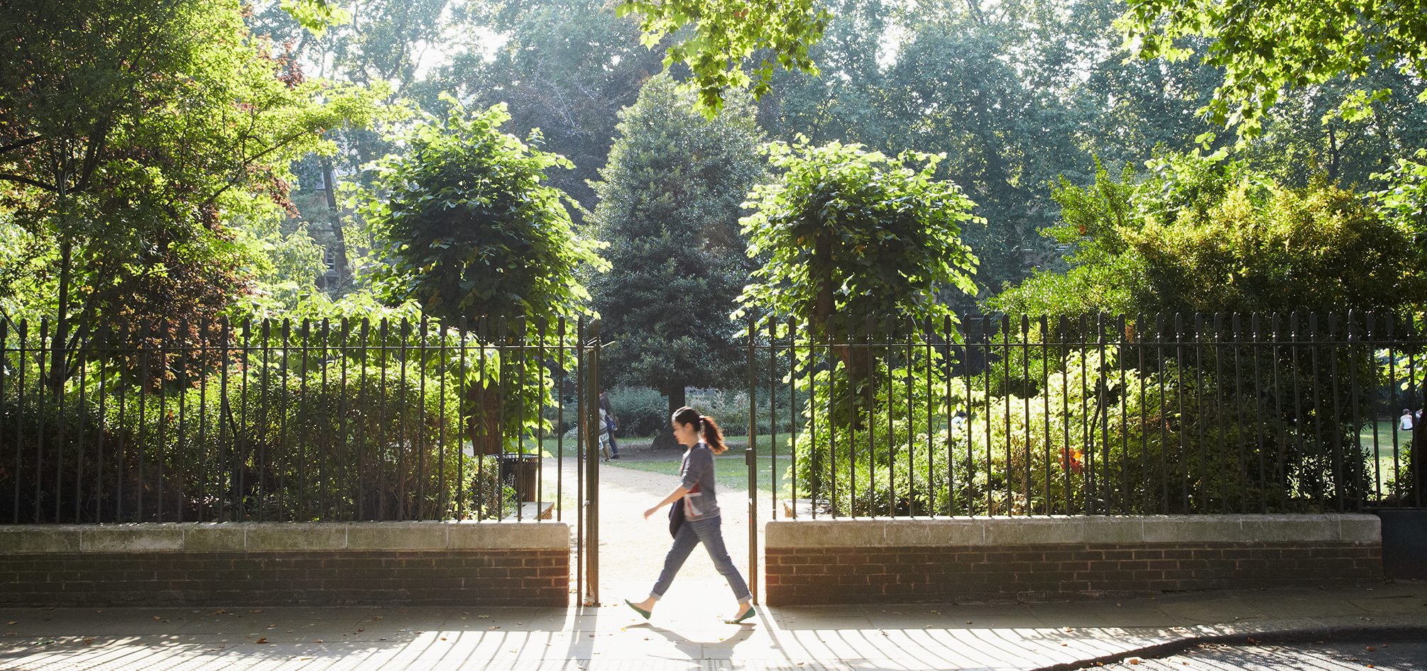 A bit of green? Gordon Square is one of the nicest of Bloomsbury's squares